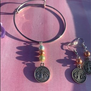 Bangle set (tree of life)
